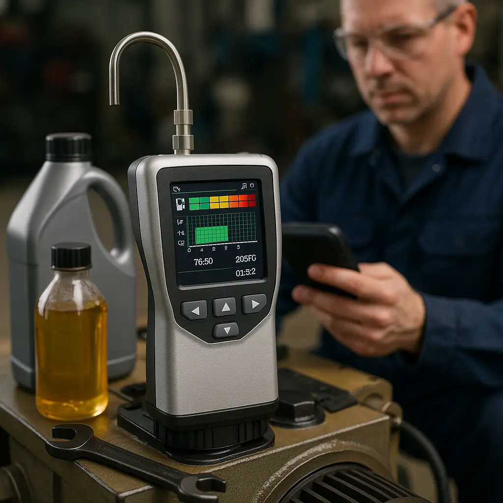 Meranie čistoty čítačom častíc