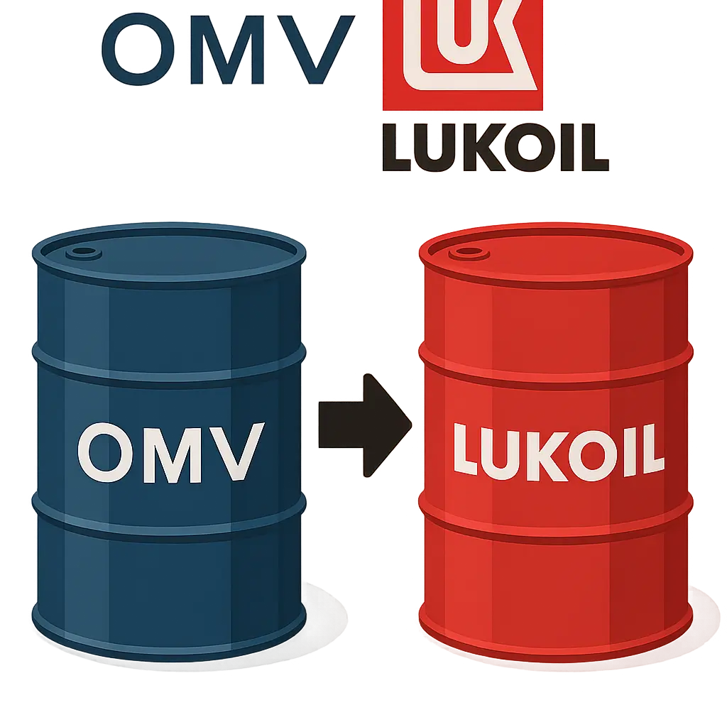 Konverzná tabuľka produktov OMV na Lukoil